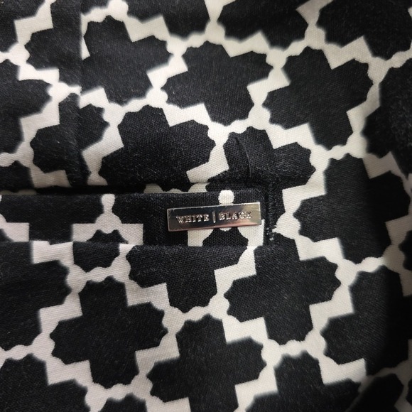 White House Black Market Womens Slim Ankle Pants Size 2R Geometric - Picture 6 of 9